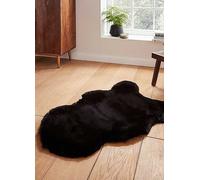 Think Rugs Teddy Shaggy Super Soft Sheepskin Rug Beige