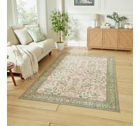 Think Rugs Versailles Green Flatweave Rug - 61x230cm