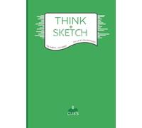 Think + Sketch Notebook: Light Green