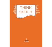 Think + Sketch Notebook: Orange
