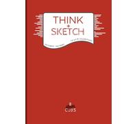Think + Sketch Notebook: Red