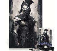Think Soldier Spartan 1000 Piece Jigsaws for Teenagers Puzzle Wise Think Toy Simple Fun Tight Cut Santa Wish Pick (38x26cm)