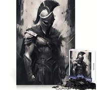 Think Soldier Spartan Jigsaw Puzzles 1000 Pieces for Adults Reason Skill Toy Calm Relax Exact Cut Heartfelt Gift (50x75cm)