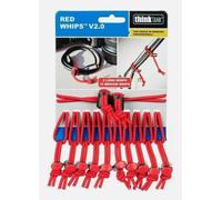 Think Tank 12 x Red Whips Adjustable Elastic Cable Ties V2.0 Bungie #740964 (UK)