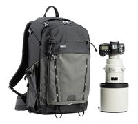 Think Tank - BackLight Camera Backpack - 36L - Max. lens size: 600 mm f/4, detached from body and 11L personal equipment - Slate Black