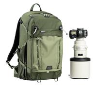 Think Tank - BackLight camera backpack - 36L - Max. lens size: 600 mm f/4, detached from the body and 11L personal equipment - Montane Green