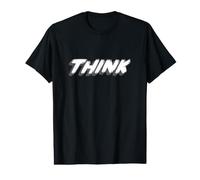 Think | Thinker Thinking Thought Thoughts Value Graphic T-Shirt