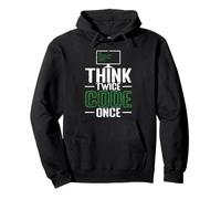 Think Twice Code Once Pullover Hoodie
