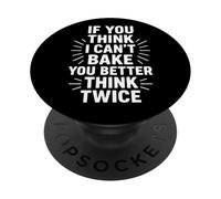 Think Twice Funny Art PopSockets Adhesive PopGrip