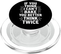 Think Twice Funny Art PopSockets PopGrip for MagSafe