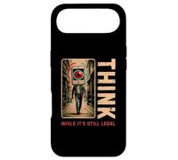Think While It's Still Legal Dystopian Cyberpunk Censorship Case for iPhone Air