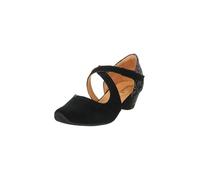 Think! Women Aida Damen Lederfutter Sneaker, Black Estate 0020, 8.5 UK