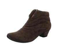 Think! Women's Aida Leather Lined Sustainable Ankle Boot, 2000 Graphite, 3 UK