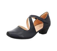 Think! Women's Aida Sustainable Straps Pump, Navy 8050, 2.5 UK