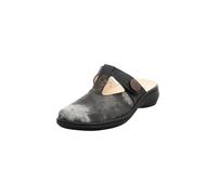 Think! Women's Camilla Damen Lederfutter Clogs, Black Estate 9000, 4 UK