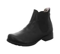 Think! Women's Denk Chrome-Free Tanned Lambskin Ankle Boots, 0000 Black, 4-4.5 UK