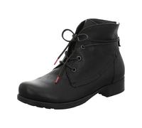 Think! Women's Denk Chrome-Free Tanned Lambskin Ankle Boots, 0010 Black, 6.5 UK