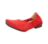 Think! Women's Gaudi Sustainable Replaceable Footbed Ballet Flat, 5000 Fire, 6.5 UK