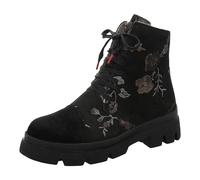 Think! Women's Kangae Chrome-Free Tanned Lambskin Snow Boot, 0000 Black Estate, 3 UK