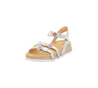 Think! Women's Koak Sustainable Straps Sandal, Silver Estate 9000, 6.5 UK