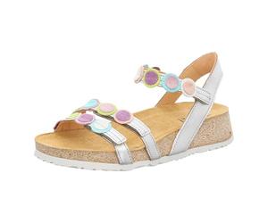 Think! Women's Koak Sustainable Straps Sandal, Silver Estate 9000, 6.5 UK