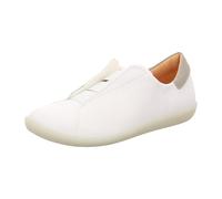 Think! Women's Nature Chrome-Free Tanned Sustainable Replaceable Footbed Sneaker, Bianco Estate 1000, 6 UK
