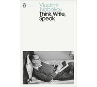 Think, Write, Speak by Vladimir Nabokov (Paperback Book)