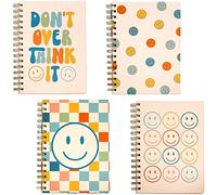 THiNKABLE Happy Face Notebook A5 Set 4pk