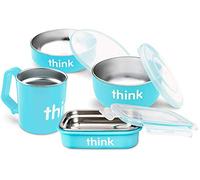 thinkbaby The Complete BPA Free Feeding Set, Light Blue