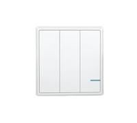 Thinkbee 3 Gang Wireless Light Switch, IP66, 500 m, 3 Receivers Required