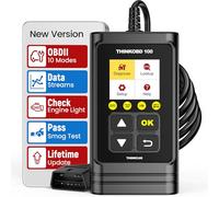 THINKCAR OBD100 OBD2 Code Reader, Universal Car OBD2 Scanner Engine Fault Reader OBD2/EOBD with Full OBDII Functions Car Diagnostic Tool for O2 Sensor/EVAP System/Smog Test