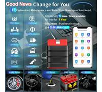 Thinkdiag Car OBD2 Code Reader ALL System Diagnostic Scanner Tool ABS EPB DPF BT