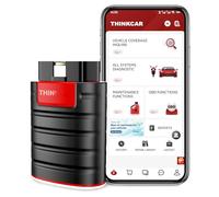 Thinkdiag OBD2 Scanner Bluetooth, All System Bidirectional scan Tool OE Level Diagnostic Tools with ECU Coding,16+ Service Functions All Software 1 Year Free fits for iPhone & Android
