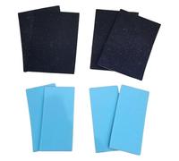 Thinkened Ski Shin Guards for Snowboarding and Skiing, Shin Guard Cushion for Ski Boot Lining, Protective Gear for Snowboard, Skateboard, Rugby- 8pcs