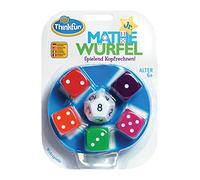 ThinkFun 76316 Maths Cube Junior | Game from 2 players, basic arithmetic types playfully deepen, dice game, gift for boys and girls