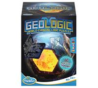ThinkFun - 76497 - GeoLogic, the world-changing logic game for all ages 8 and up. Five different biomes must be rearranged again and again in this puzzle.