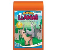 ThinkFun 76575 Flip N' Play Leaping Llamas the Logic Game, for Children and Adults 8 Years, from 1 Player, White