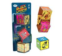 ThinkFun Block Chain Pirates Challenge Logic Brain Game Puzzle and STEM Toy for Kids Age 8 Years Up