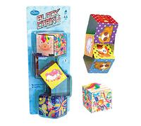 ThinkFun Block Chain Unicorns Challenge Logic Brain Game Puzzle and STEM Toy for Kids Age 8 Years Up, Multicolor,76426