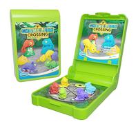 ThinkFun Chameleon Crossing Flip N' Play - Quick Challenge Game for Adults and Kids Age 8 Years Up