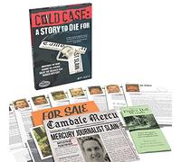 ThinkFun Cold Case Files A Story to Die for - Murder Mystery Game for Adults and Kids Age 14 Years Up - 1 to 4 Players