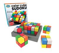 Thinkfun "color Cube Sudoku" American Style Sudoku Game 76342 Japanese Instruction Manual Included Ages 8+