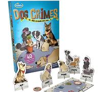 ThinkFun Dog Crimes Logic Game for Kids Age 8+