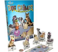 ThinkFun Dog Crimes Who's to Blame Brain Teaser Logic Challenge Game for Kids A