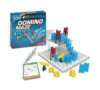 ThinkFun Domino Maze - Chain Reaction Challenge Logic Brain Game and STEM Toy for Kids Age 8 Years Up