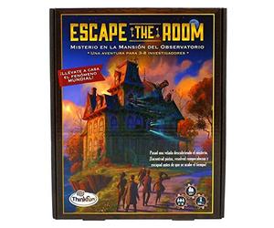 ThinkFun - Escape Room: Mystery in the Observatory Mansion, Logic Game, Board Game for Kids and Adults, 3-8 Players
