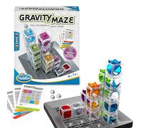 ThinkFun Gravity Maze Falling Marble Challenge Logic Brain Game and STEM Toys for Kids and Adults Age 8 Years Up - Gifts for Children