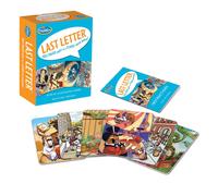 ThinkFun Last Letter Card Game - Quick Thinking Word Game | Engaging Artwork | Portable & Travel Friendly | Loved by Kids and Adults