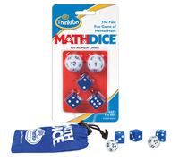 ThinkFun Math Dice Fun Game that Teaches Mental Math Skills to Kids Age 8 and Up