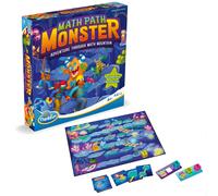 ThinkFun Math Path Monster - Engaging Cooperative Board Game | Enhances Math Skills | Fosters Teamwork | Exciting Math Adventure for Kids and Adults